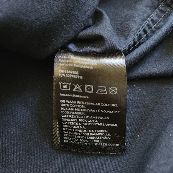 H&M 4T Boy's Long Sleeved Button Up Shirt - Picture 4 of 8